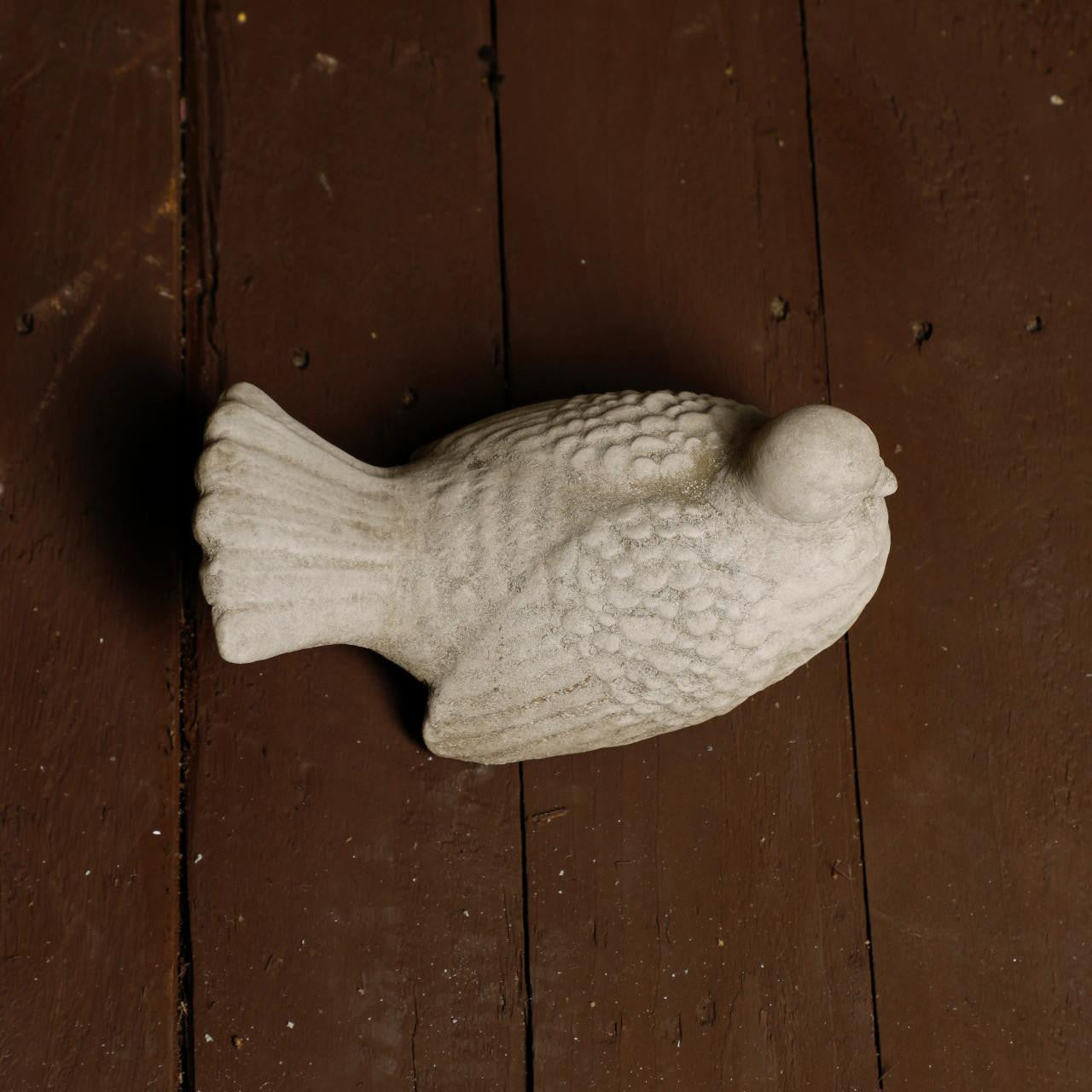 Adorable and Charming Stone Cast Dove Ornament Pigeon Statue