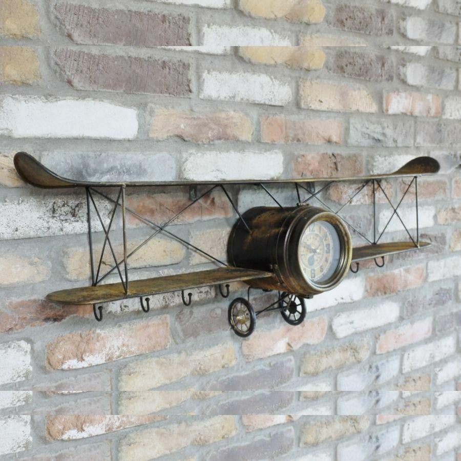 Aeroplane Wall Clock