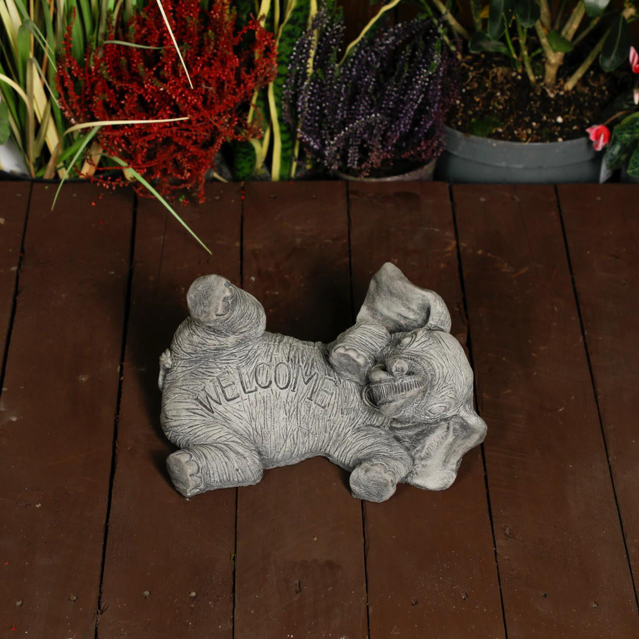 Amusing Welcome Elephant Garden Statue