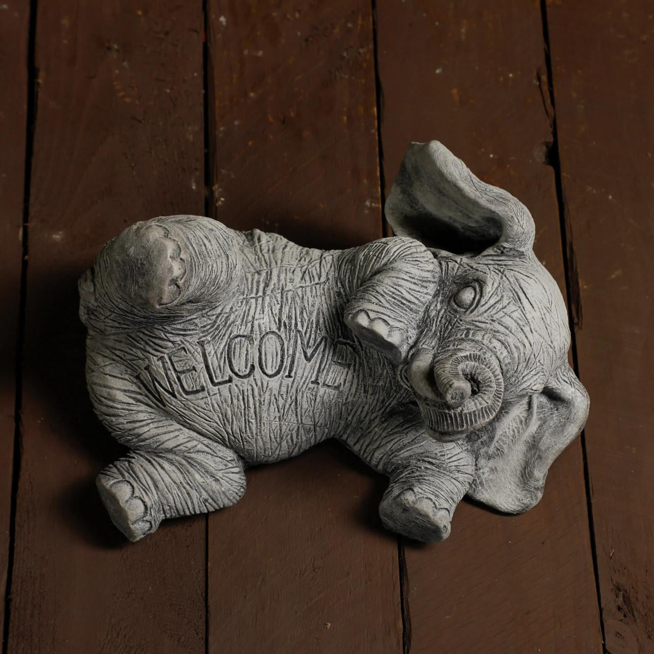 Amusing Welcome Elephant Garden Statue