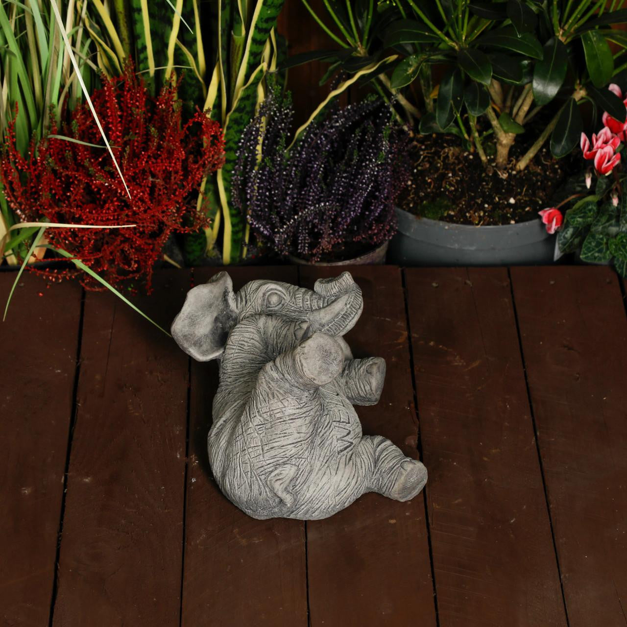 Amusing Welcome Elephant Garden Statue