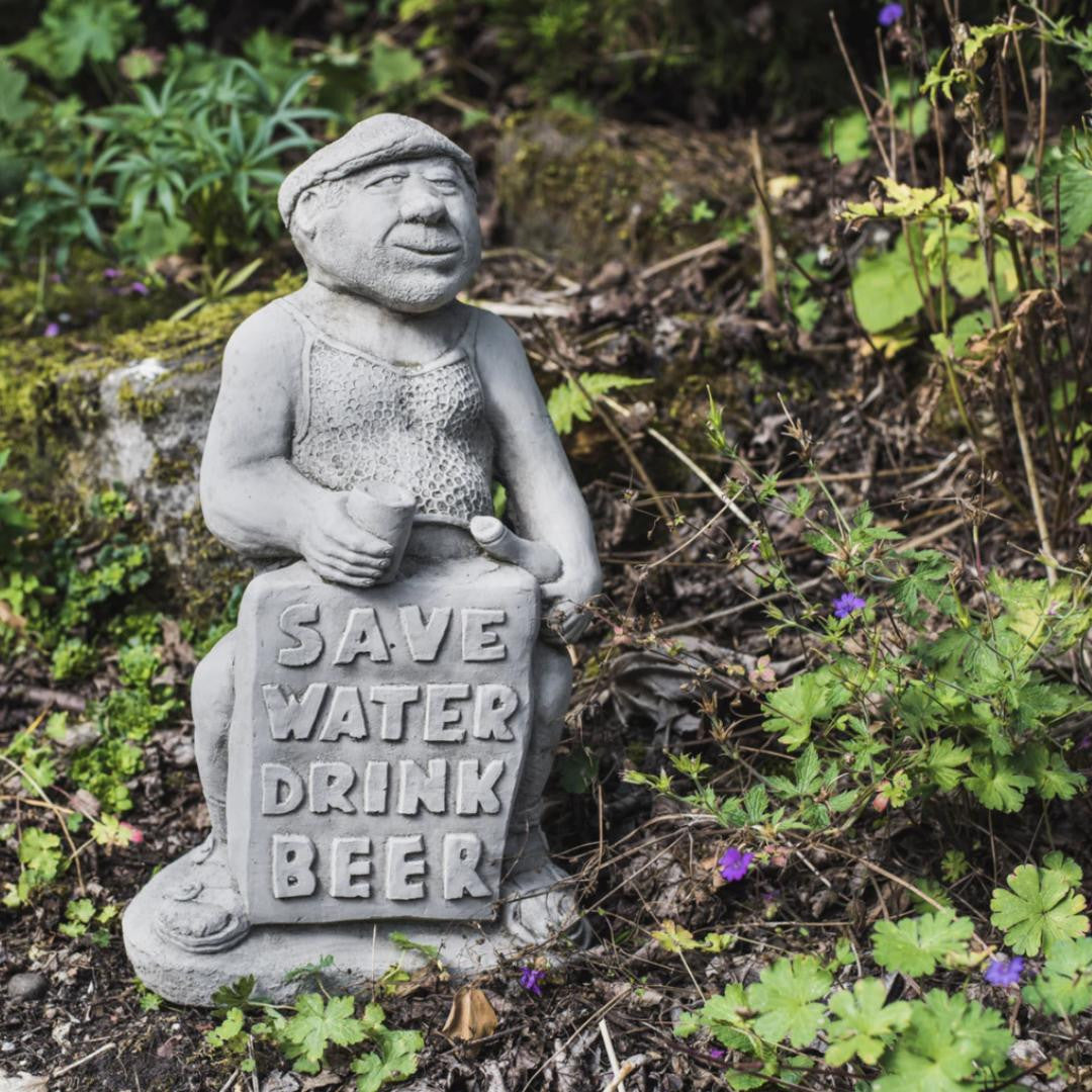 Beer Man Funny Stone Ornament