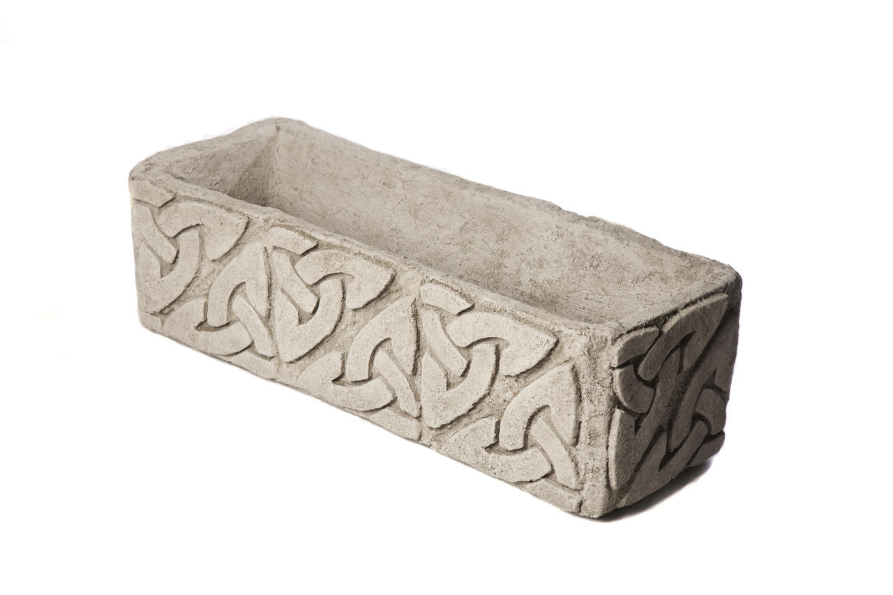Celtic style Stone Planter Trough