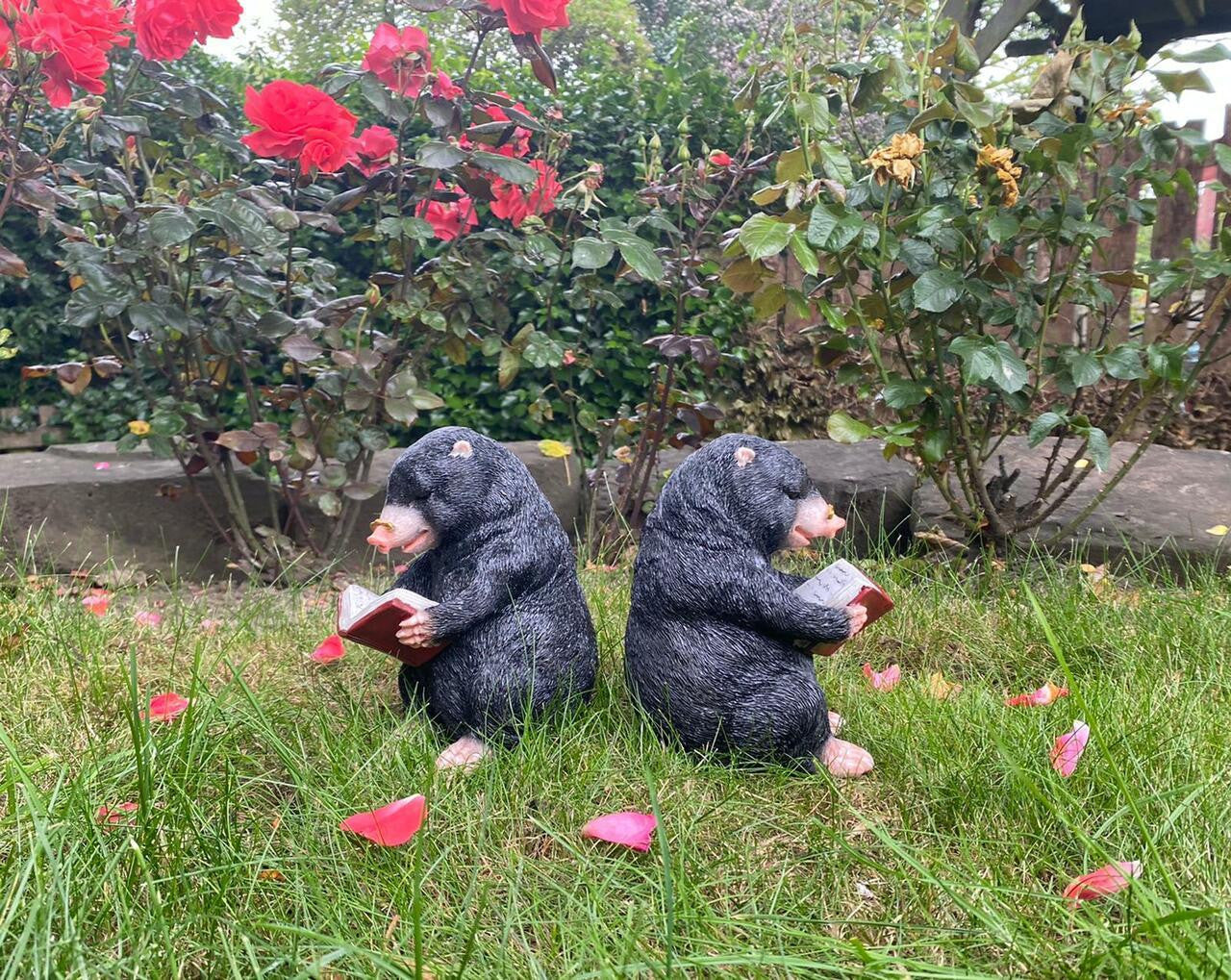 Cheeky Moles Figurines for Garden