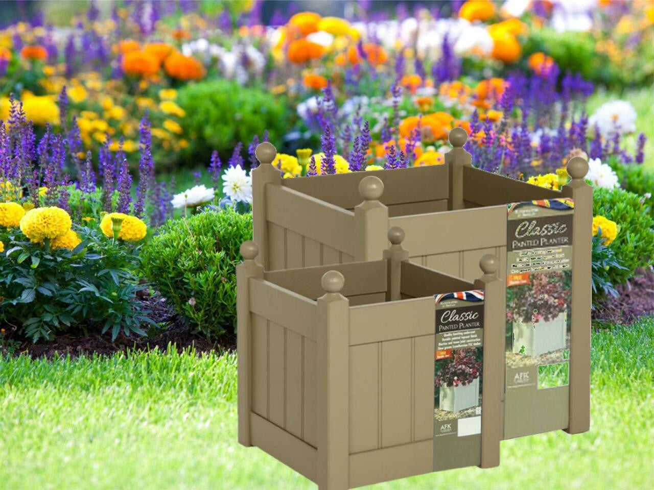 Classic Painted Planter set