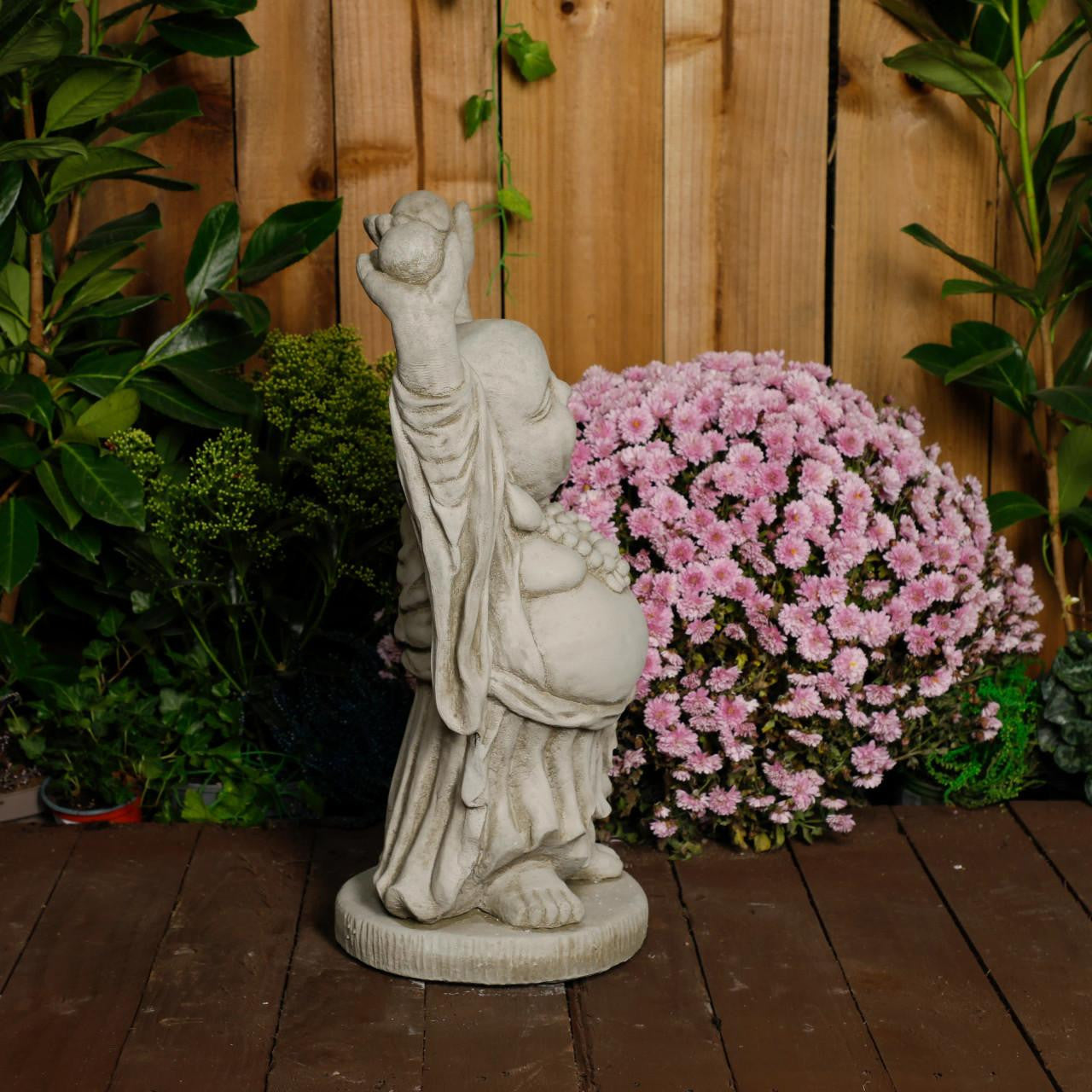 Delightful Large Hands Up Buddha Ornament