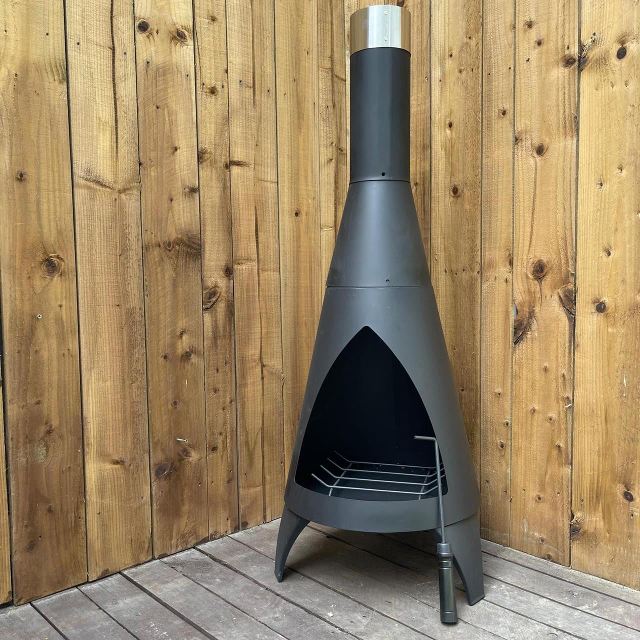 Fire Pit Truro Chiminea 120 cm Tall