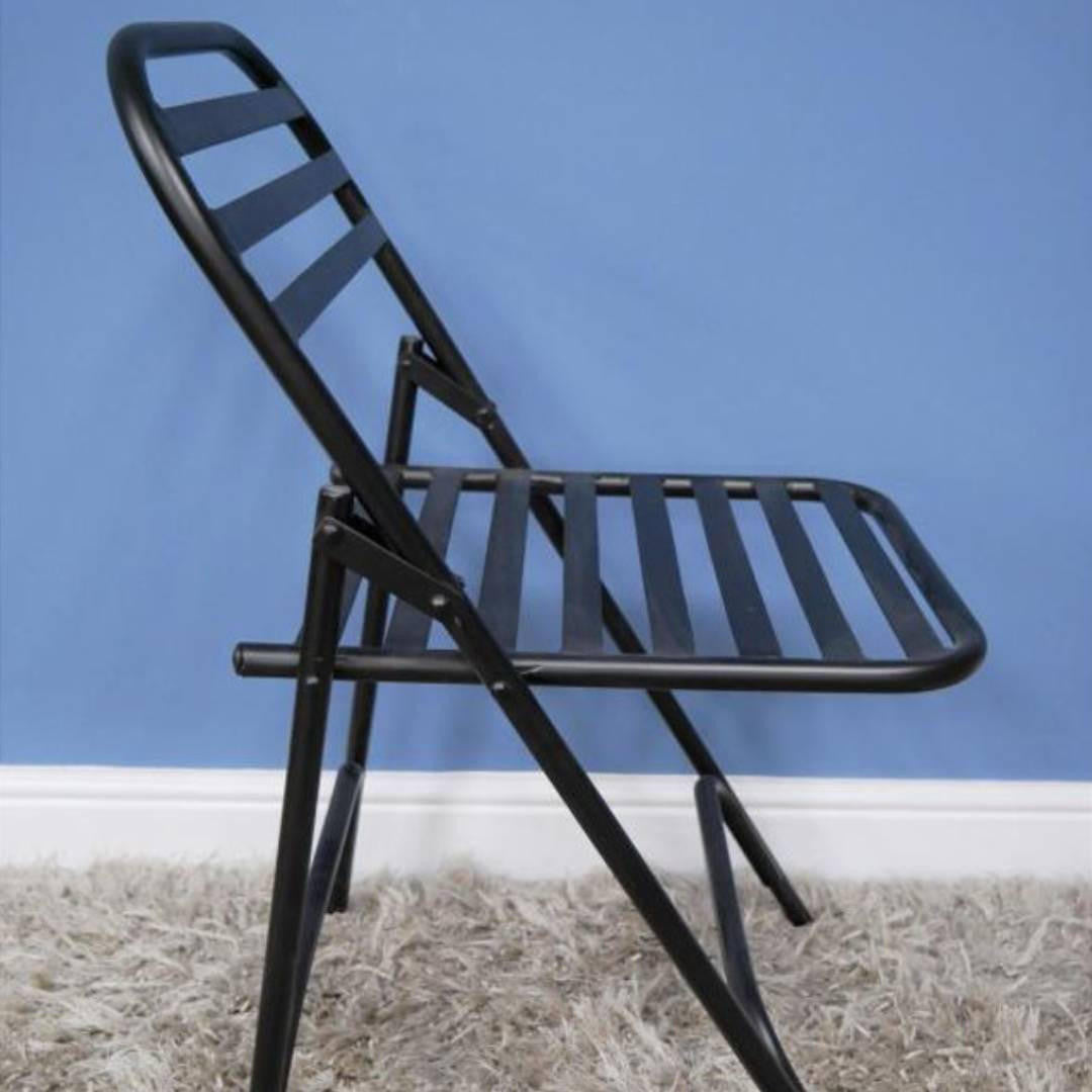 Industrial Black Folding chair