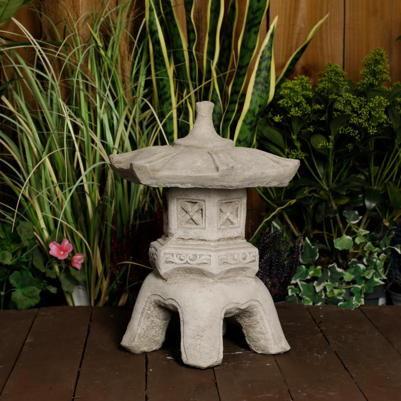 Traditional Japanese Garden Pagoda Lantern