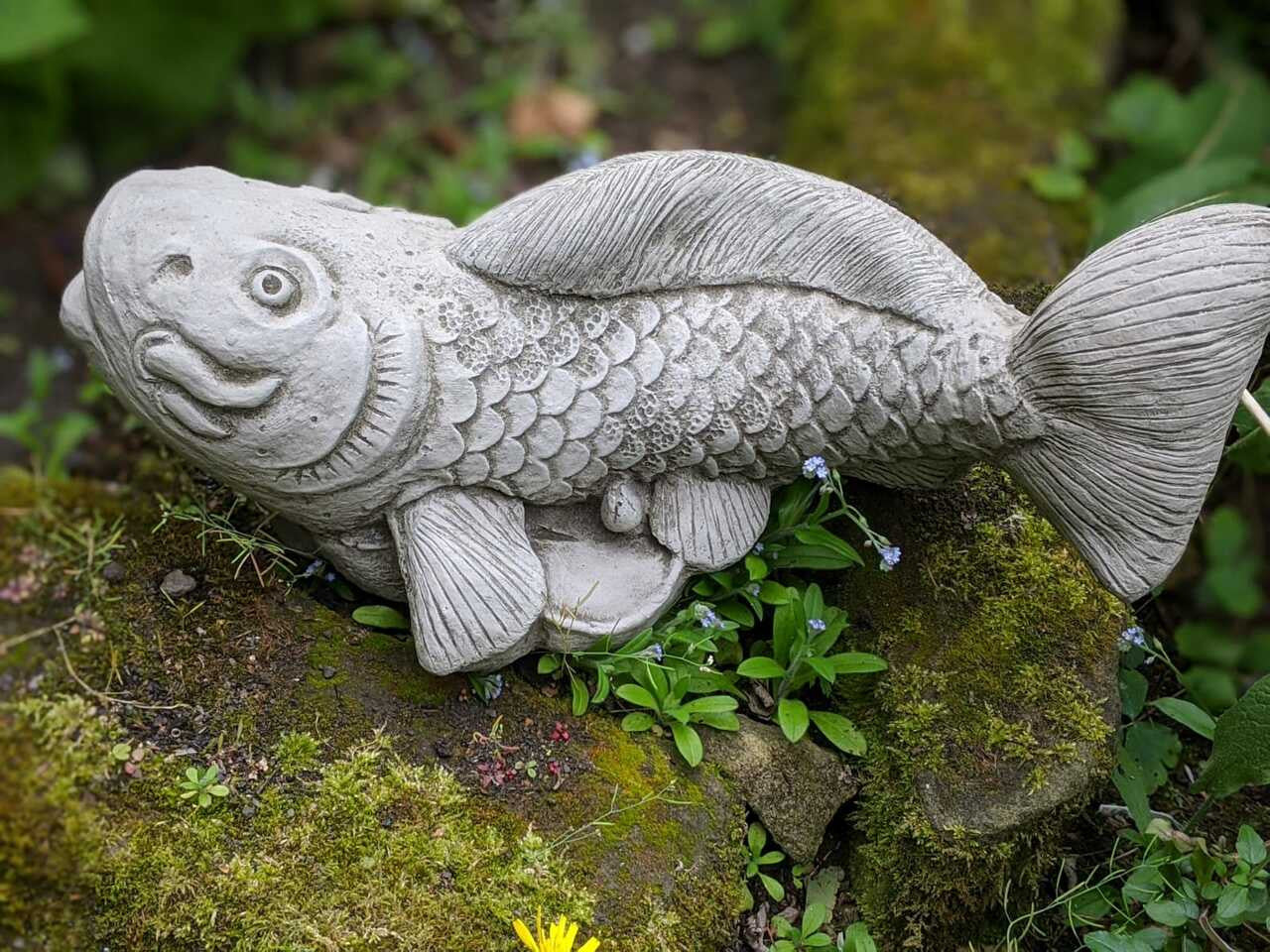 Koi Carp Fish Garden Ornament
