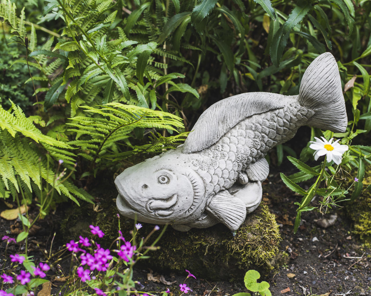 Koi Carp Fish Garden Ornament