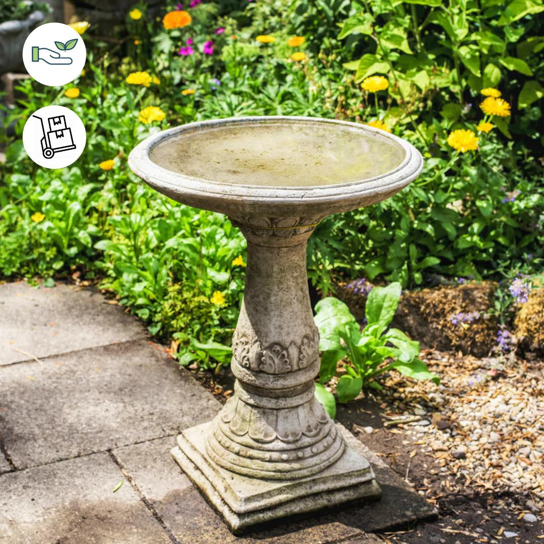 LaLa Design Garden Birdbath