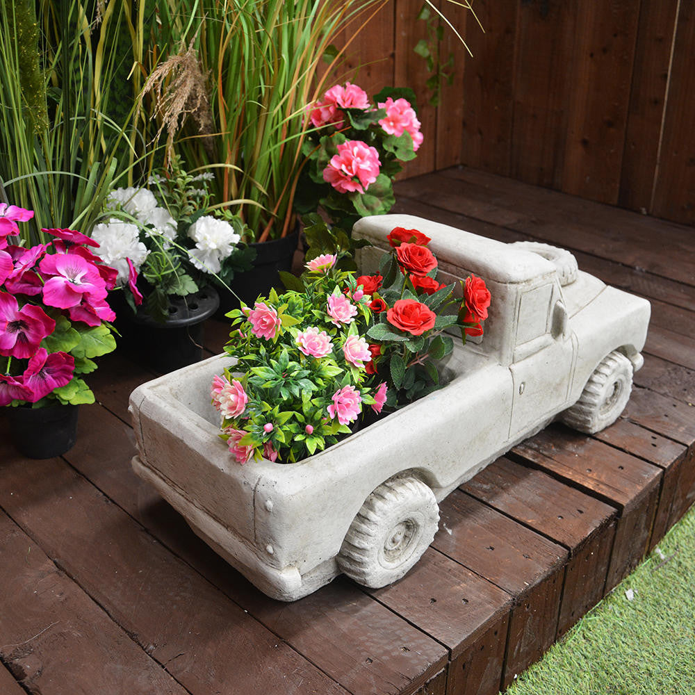 Land Rover Car Garden Planter