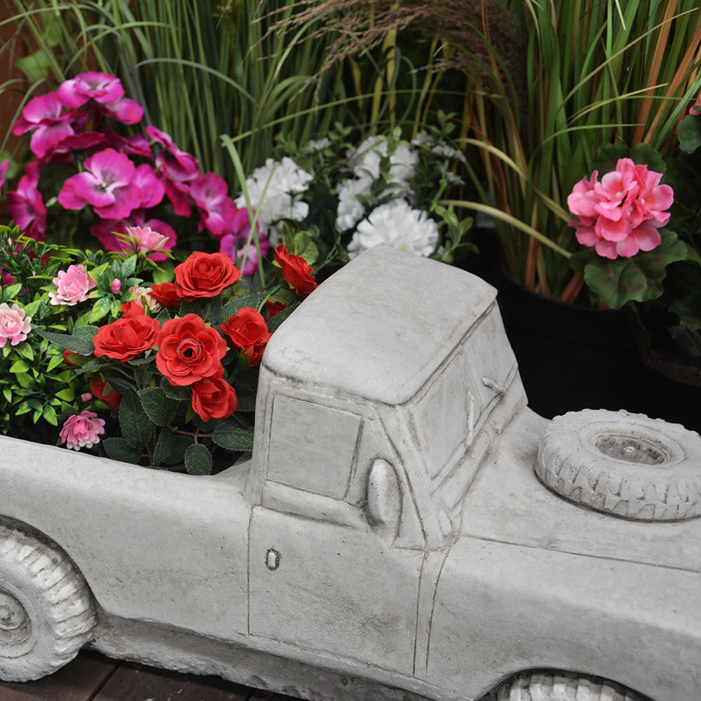 Land Rover Car Garden Planter