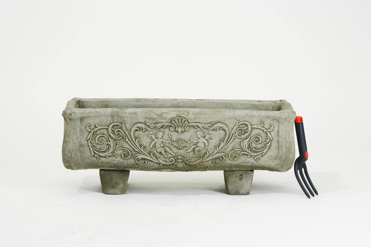 Large Bow Front Curved Decorative Trough