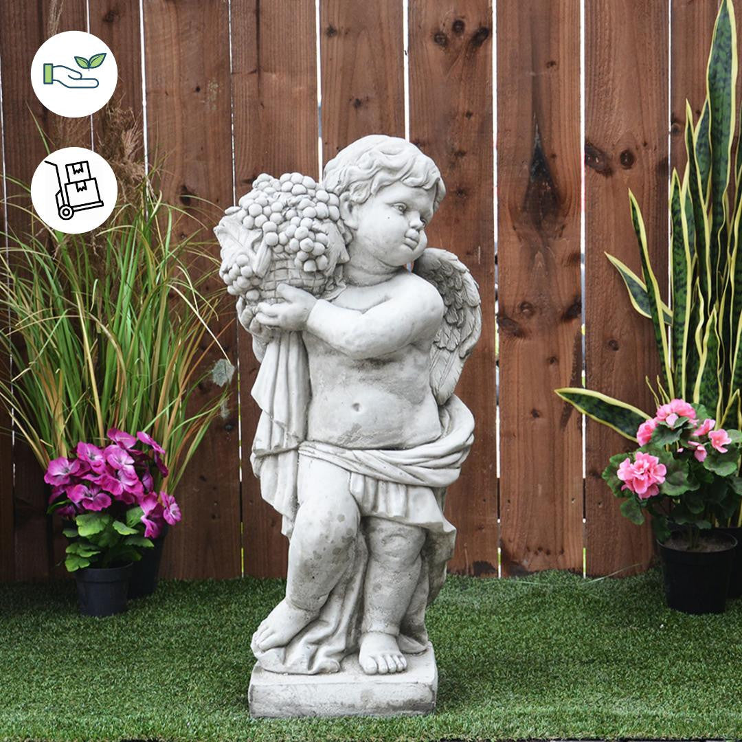 Large Cherub Statue 'Summer' Edition