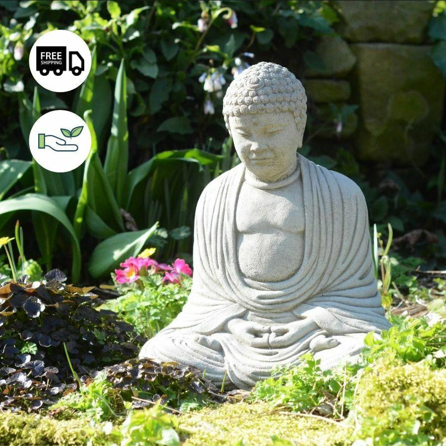 Large Meditating Buddha for Garden