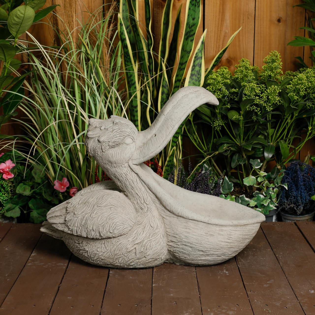 Large Pelican Garden Ornament