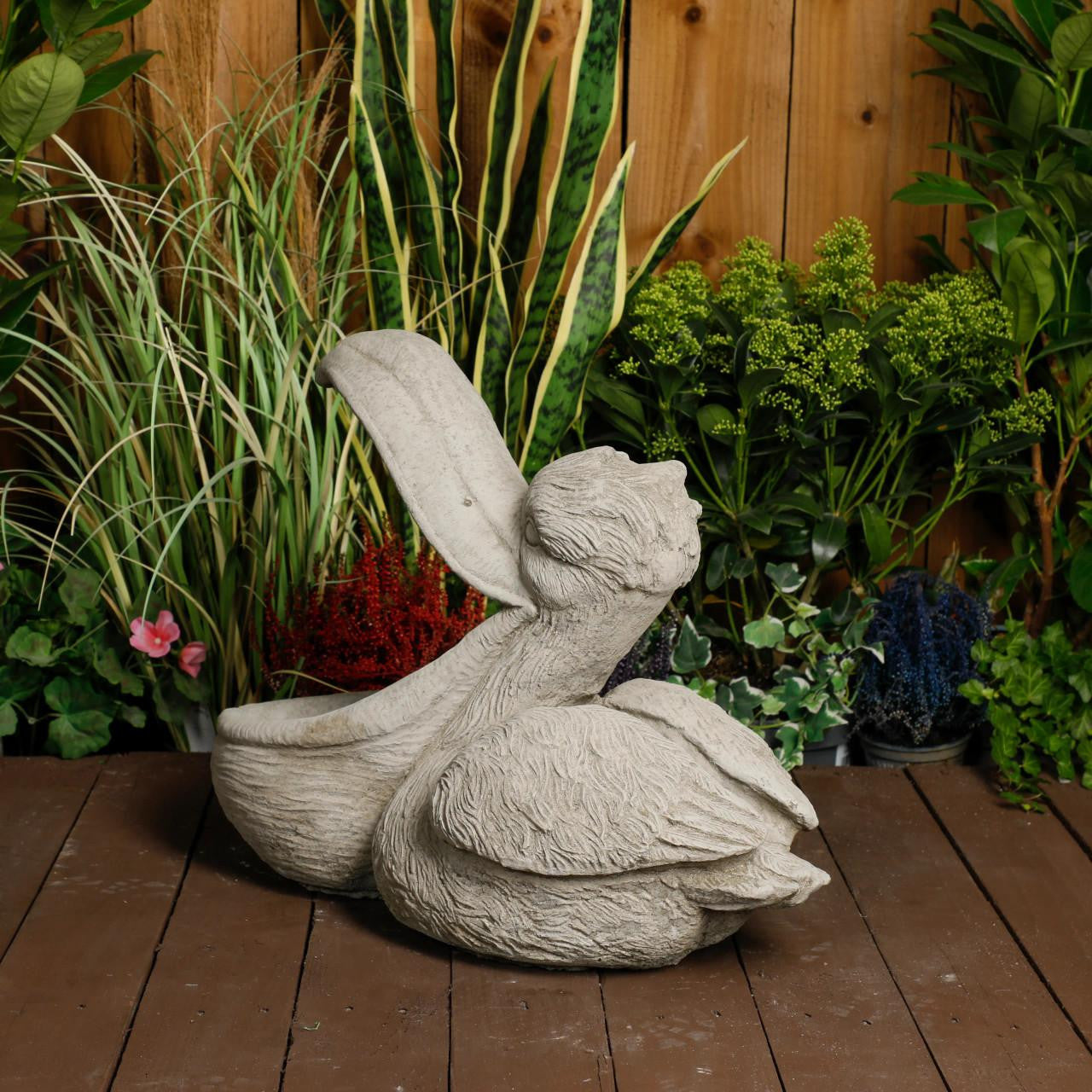 Large Pelican Garden Ornament