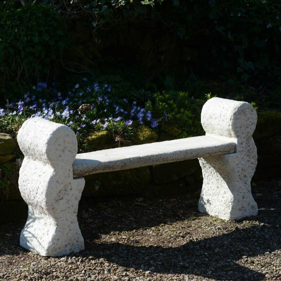 Large Rustic Style Garden Bench