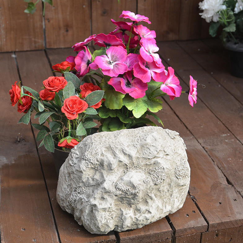 Love Grows Here Stone Garden Sign