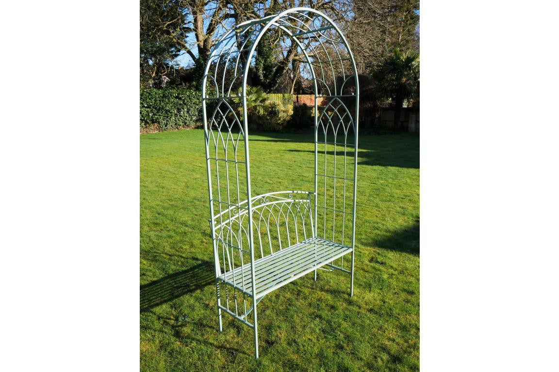 Lovely Pistachio Arch & Seat