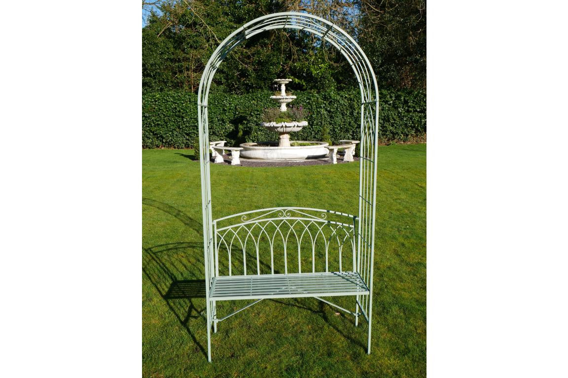 Lovely Pistachio Arch & Seat
