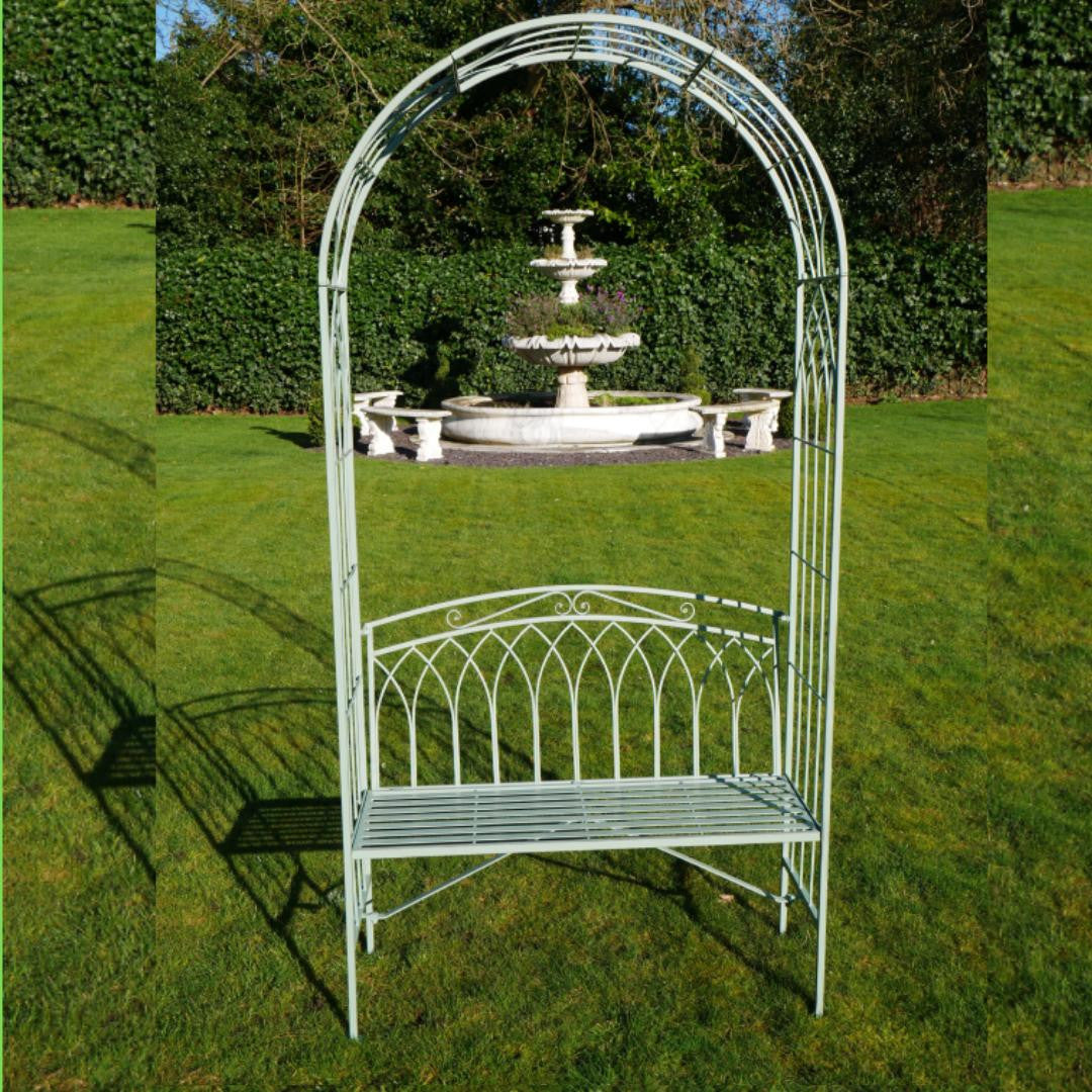 Lovely Pistachio Arch & Seat