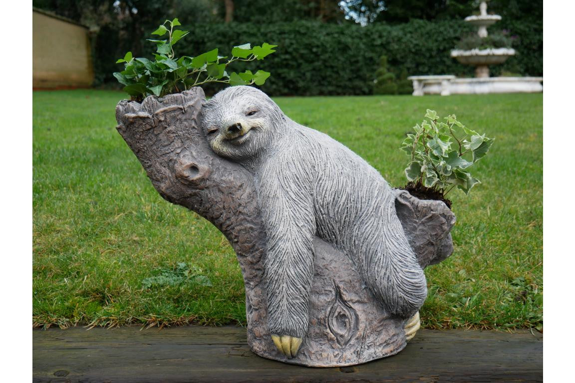 Lovely Sloth Planter Pot Garden Ornament