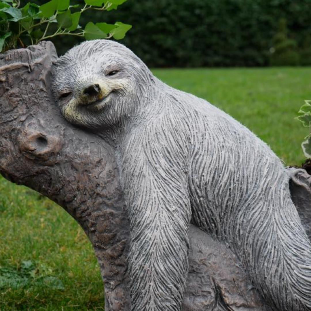 Lovely Sloth Planter Pot Garden Ornament