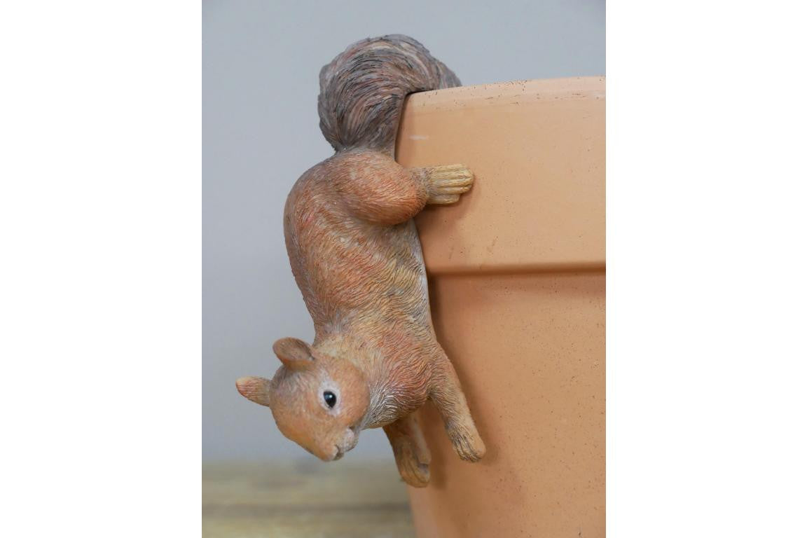 Lovely Small Three Squirrel Hangers Pot