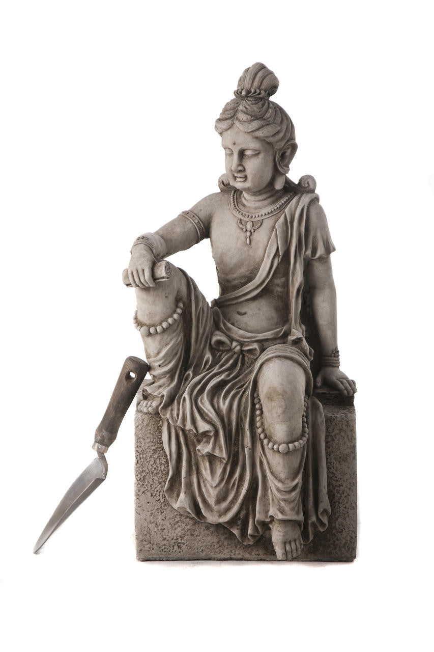 Meditating Indian Buddha Garden Ornament
