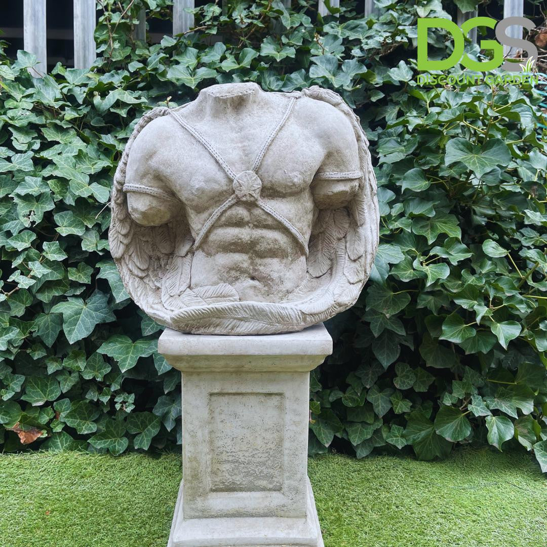 Medium Greek style Male Stone Cast Statue Icarus
