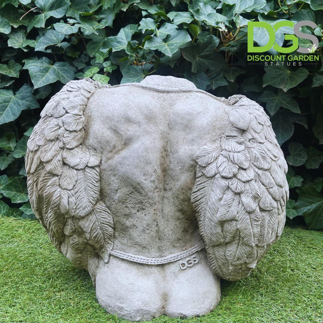 Medium Greek style Male Stone Cast Statue Icarus