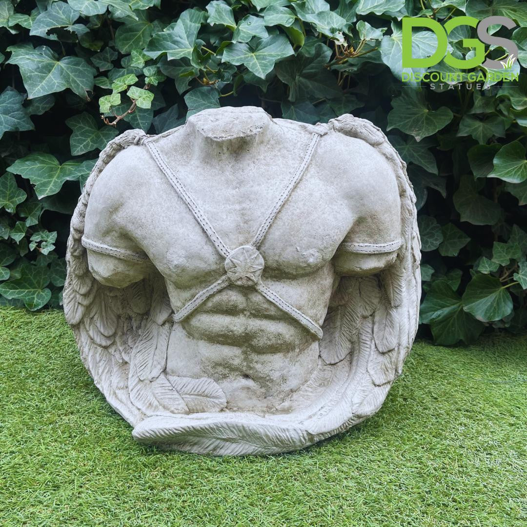 Medium Greek style Male Stone Cast Statue Icarus