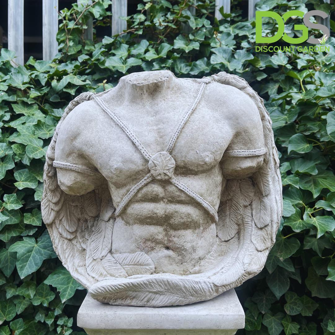 Medium Greek style Male Stone Cast Statue Icarus