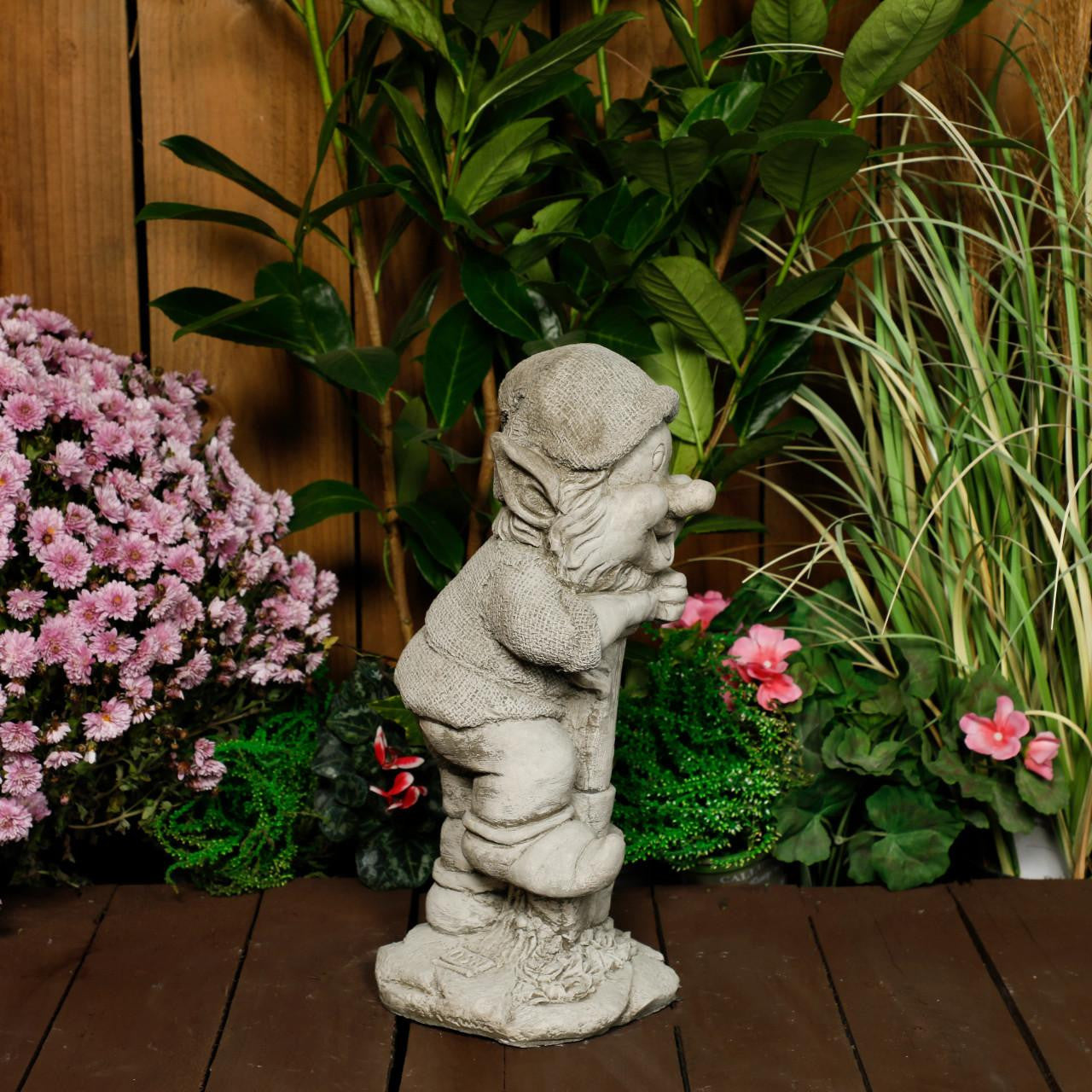 Medium Stonecast Pixie Gardener Statue Garden Ornament