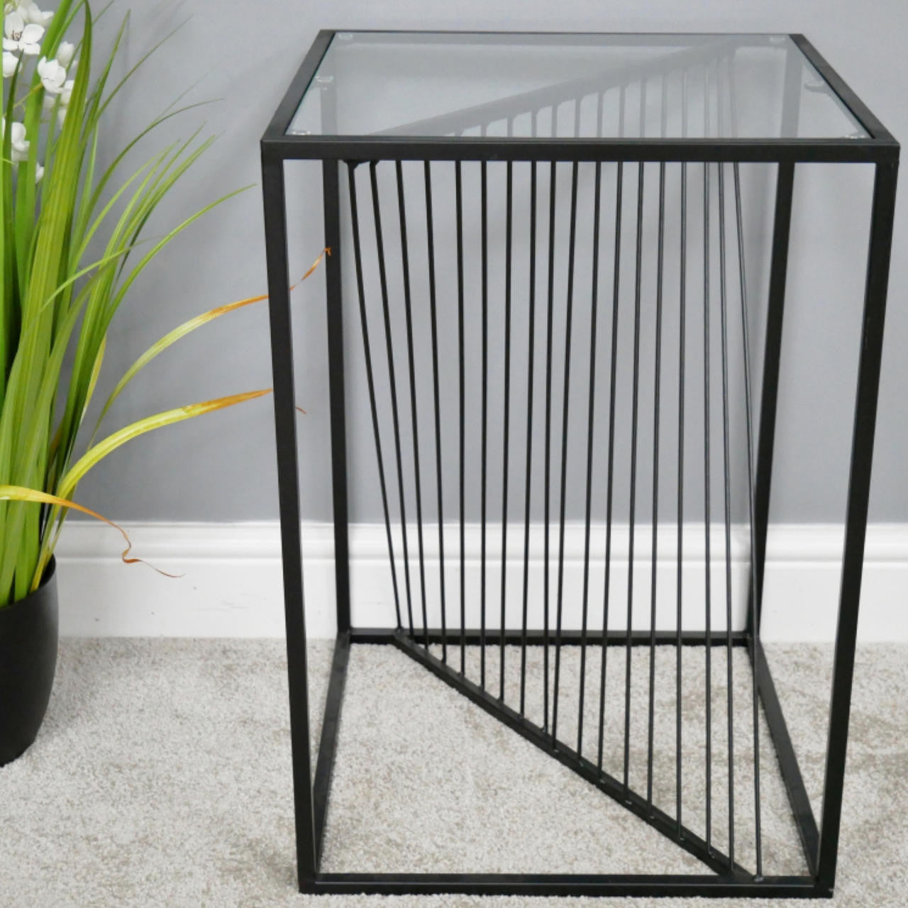 Modern Glass Side table