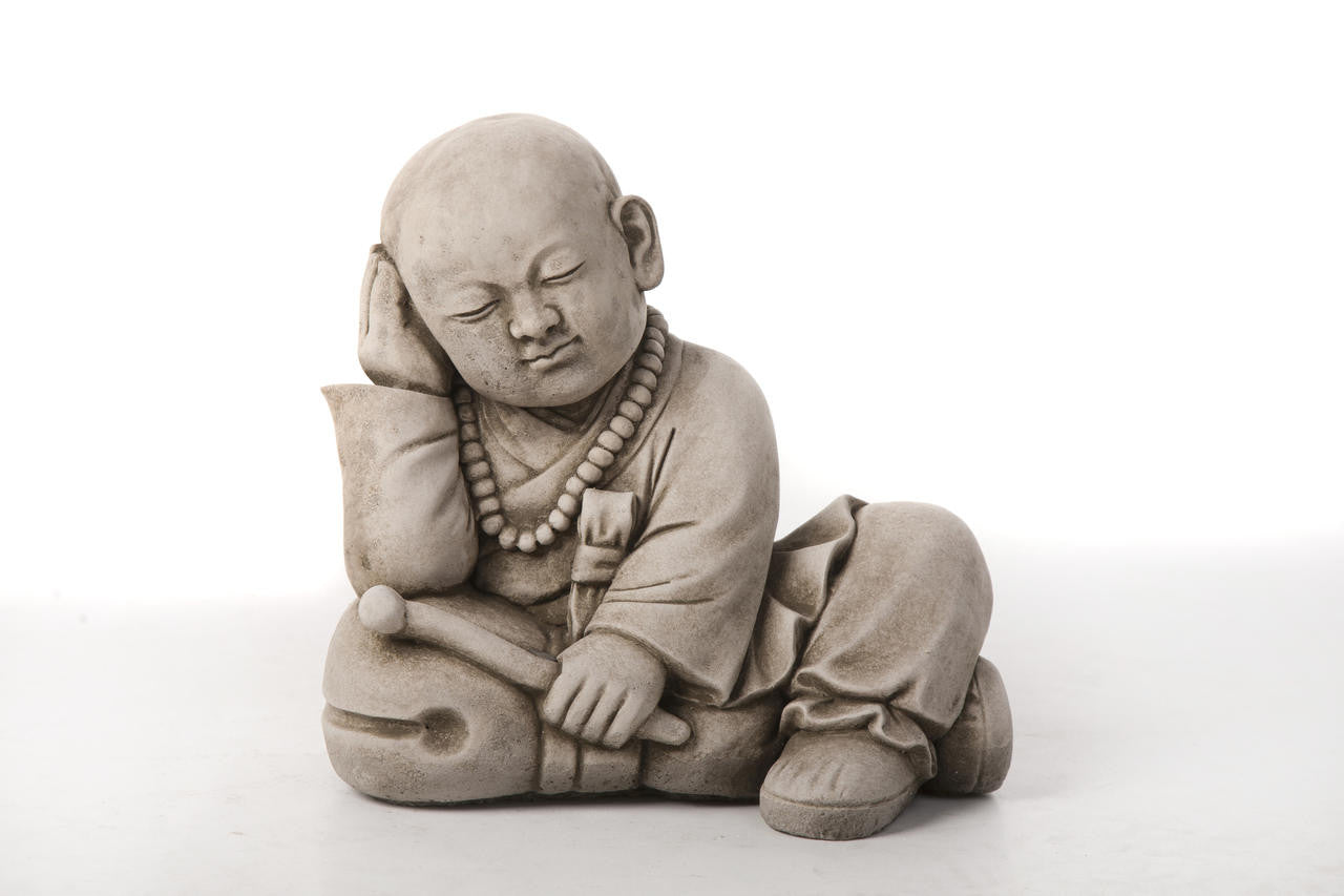 Oriental Monk Buddha Statues Set