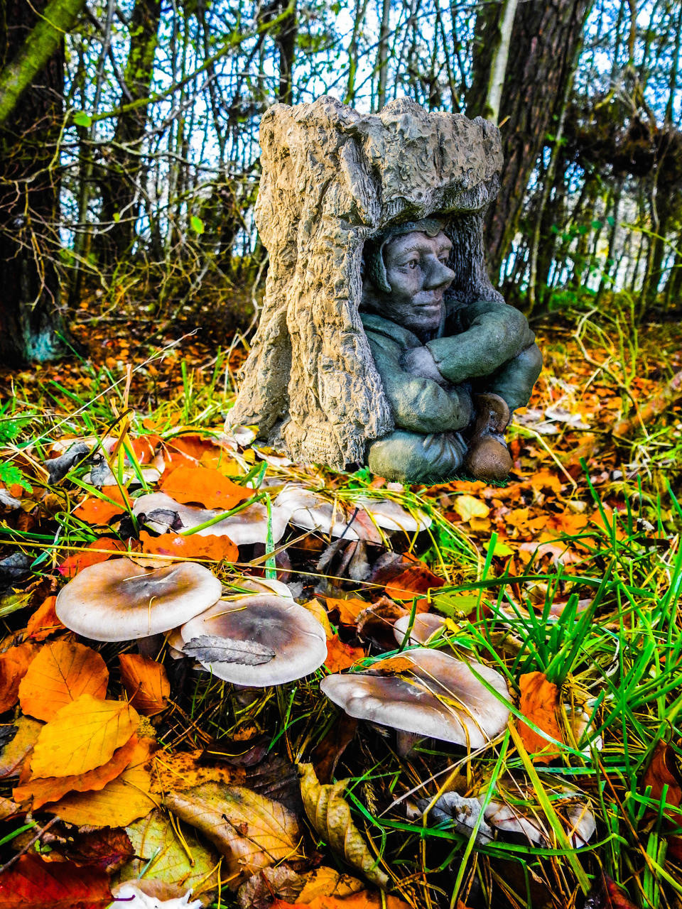 Pixie Goblin Garden Birdbath
