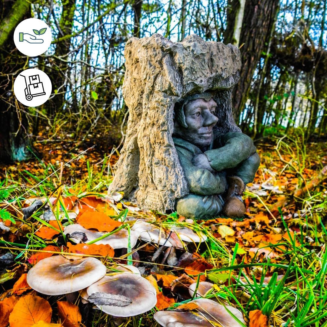 Pixie Goblin Garden Birdbath