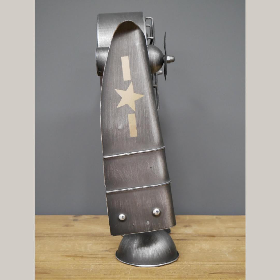 Robot Plane Clock Indoor Industrial Morden Home Decor