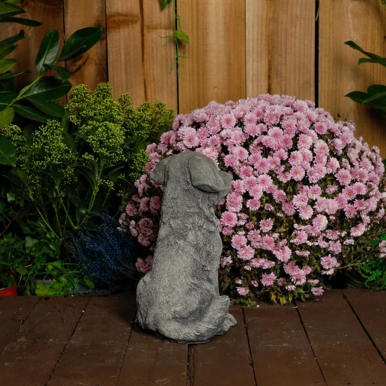 Rottweiler Puppy Stone Cast Ornament