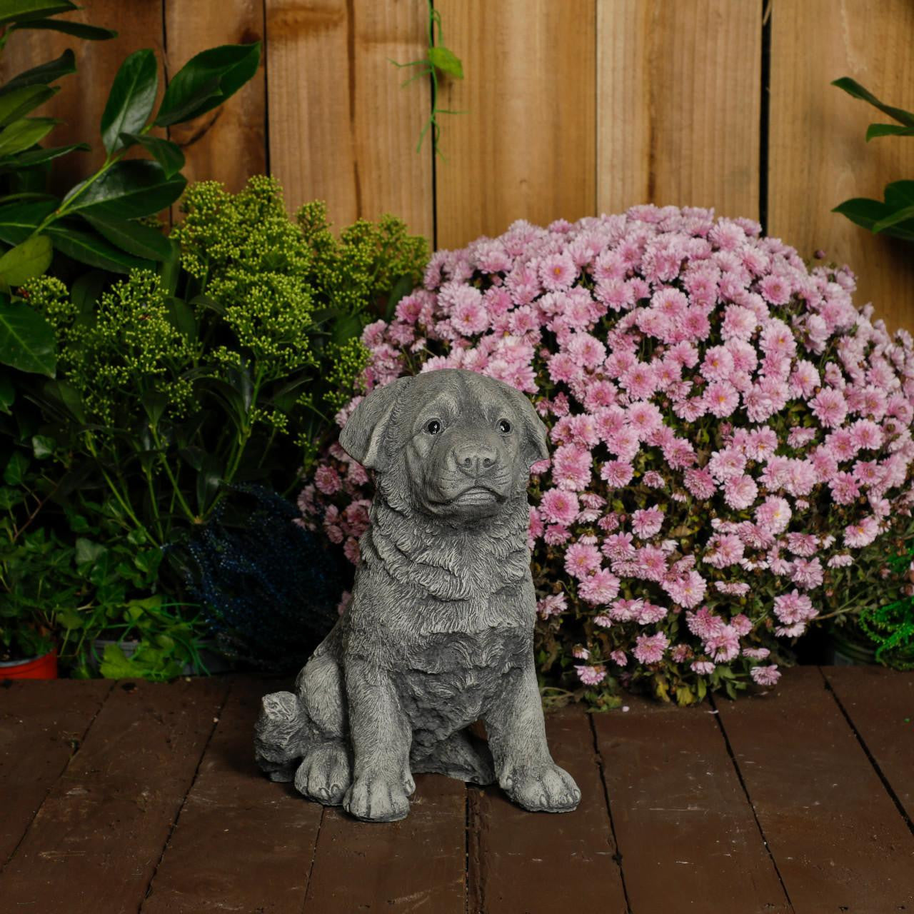 Rottweiler Puppy Stone Cast Ornament