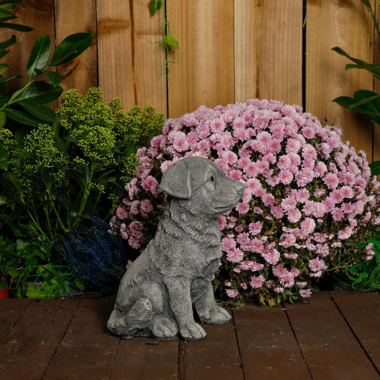 Rottweiler Puppy Stone Cast Ornament