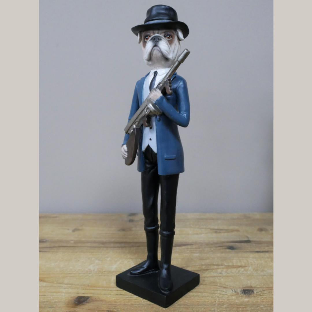 Set Of 3 K9 Agents Figure Home Decor Ornaments