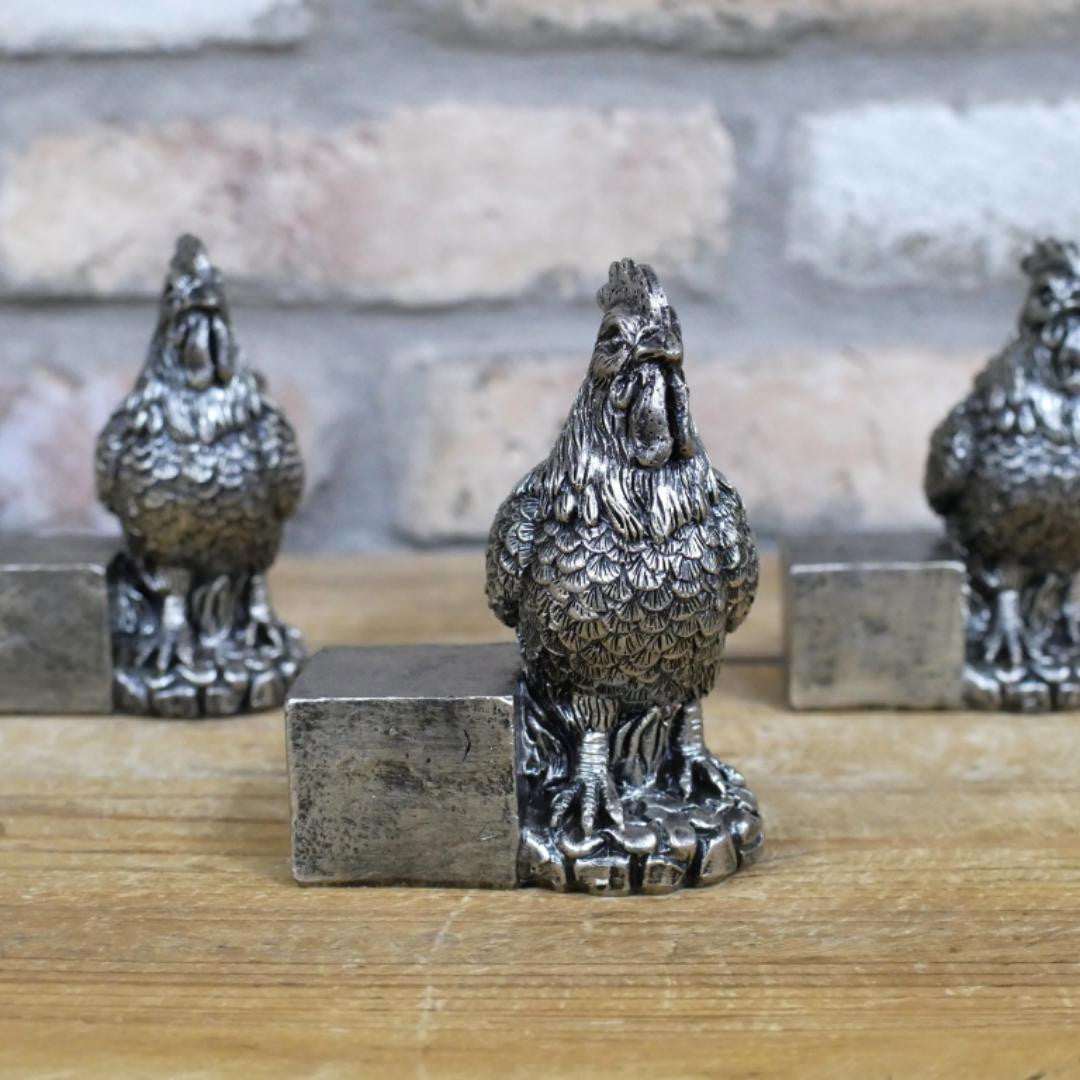 Set of Cockerel Pot Wine Stands Home Decor Kitchen Decor