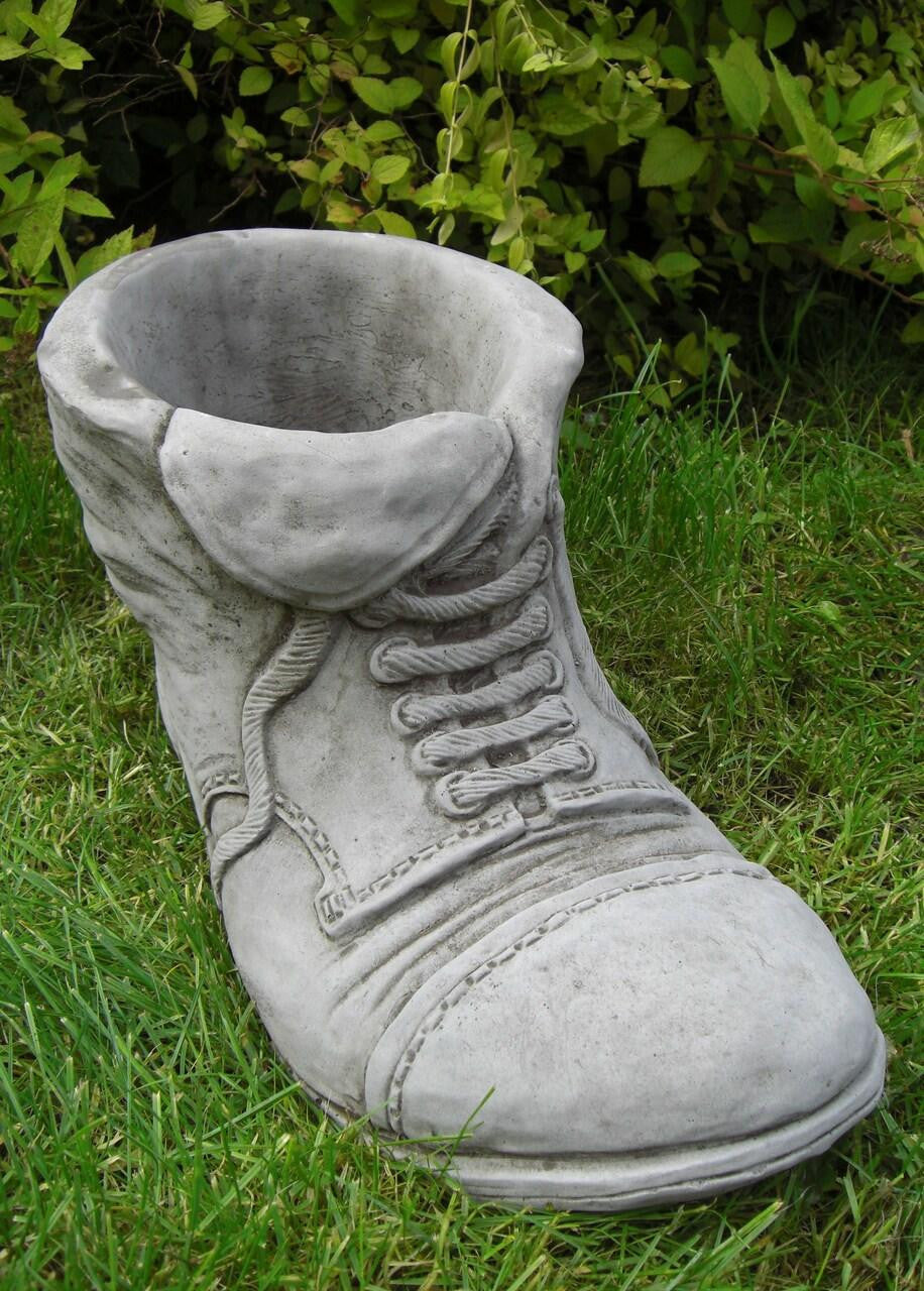 Shoe Outdoor Stone Planter