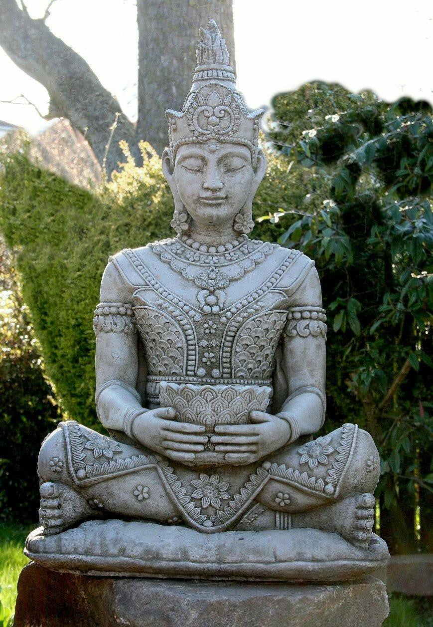 Sitting Oriental Thai Buddha Statue