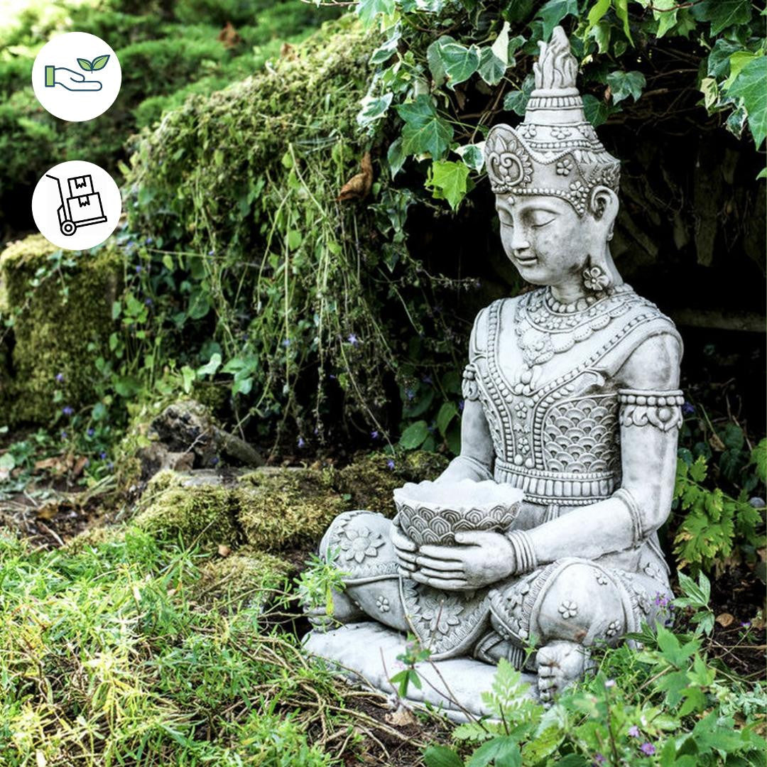 Sitting Oriental Thai Buddha Statue